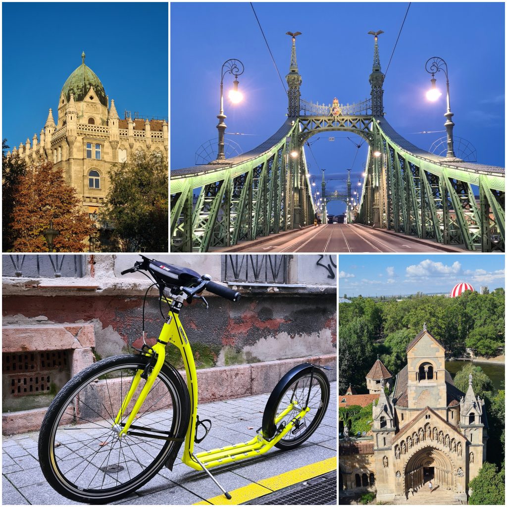 Budapest Grand Tour on kickbike